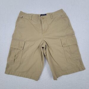 Polo Ralph Lauren Cargo Shorts Boys 16 Measures 27 x 10.5" Rip Stop‎ Cotton